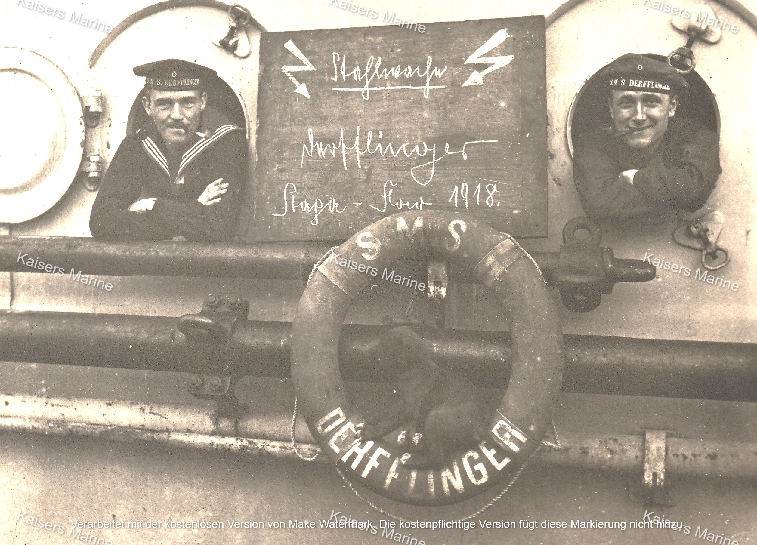 Kaisers Marine Sammlung SMS DERFFLINGER